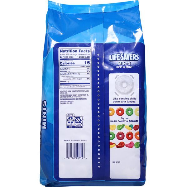Life Savers Pep O Mint Mints Party Size