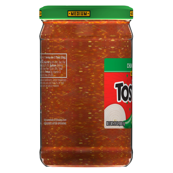 Tostitos Salsa, Chunky, Medium