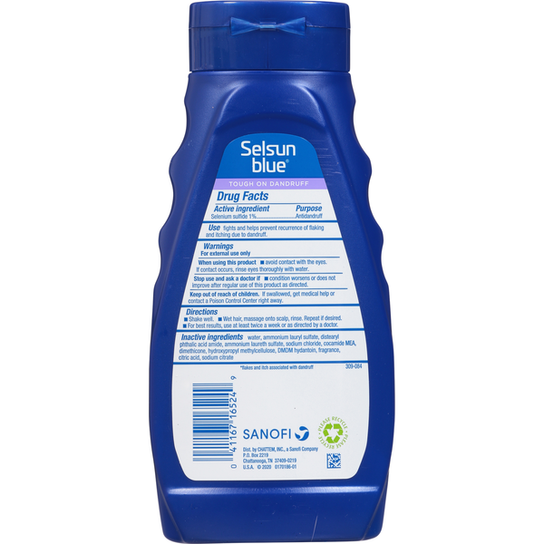 Selsun Blue Shampoo & Conditioner, Maximum Strength, Antidandruff, 2 in 1