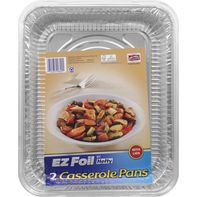 Hefty EZ Foil Casserole Pans, with Lids️