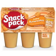 Snack Pack Butterscotch Flavored Pudding️