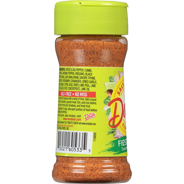 Dash Seasoning Blend, Fiesta Lime