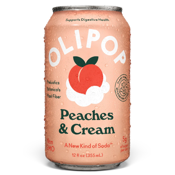 OLIPOP Peaches & Cream