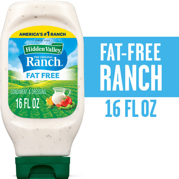 Hidden Valley Original Ranch Fat Free Salad Dressing and Topping