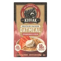 Kodiak Oatmeal, Strawberries & Cream, Protein-Pack...
️