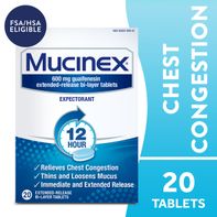 MUCINEX® Chest Congestion, Mucinex Expectorant 12 ...
️ DestGlow