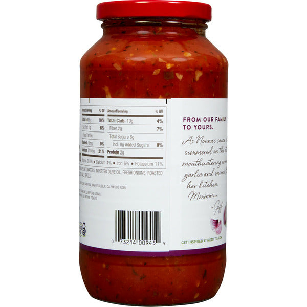 Mezzetta Family Recipes Roasted Garlic Sauce