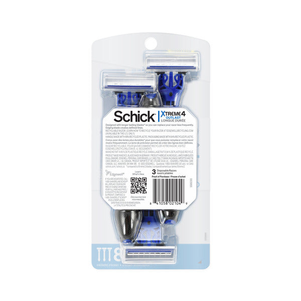 Schick Xtreme® 4 Outlast Disposable Razor