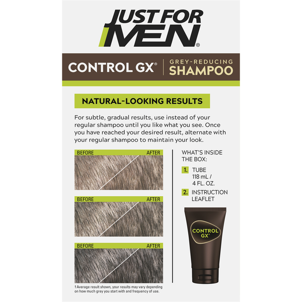 Just For Men Haircolour Shampoo, Grey Reducing