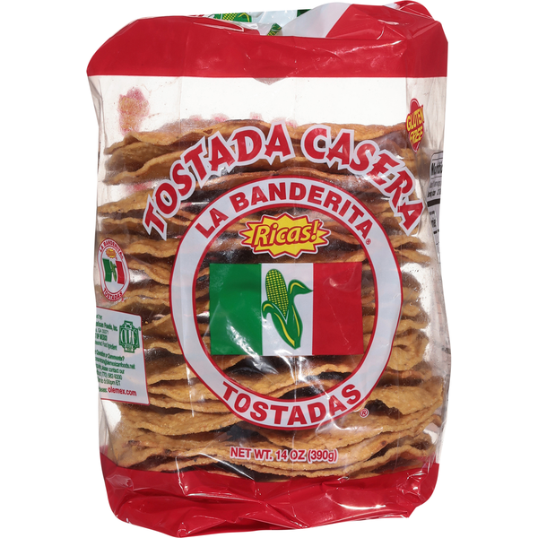 La Banderita Tostada Casera Tostadas