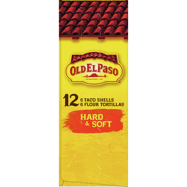 Old El Paso Taco Shells & Flour Tortillas, Hard & Soft