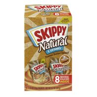 SKIPPY Natural Peanut Butter Spread Individual Squ...
️