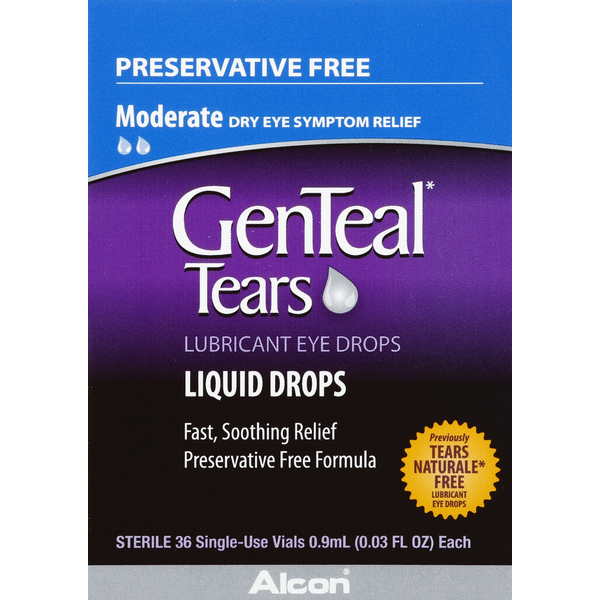 GENTEAL Tears Eye Drops, Lubricant, Liquid Drops