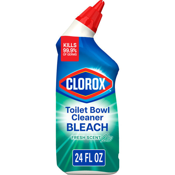 Clorox Toilet Bowl Cleaner Bleach, Fresh Scent