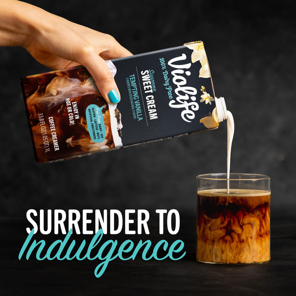 Violife Supreme Sweet Cream Vanilla Coffee Creamer, Dairy-Free