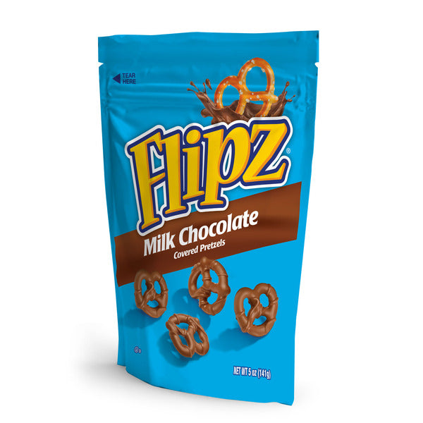 Flipz Milk Chocolate Covered Pretzels