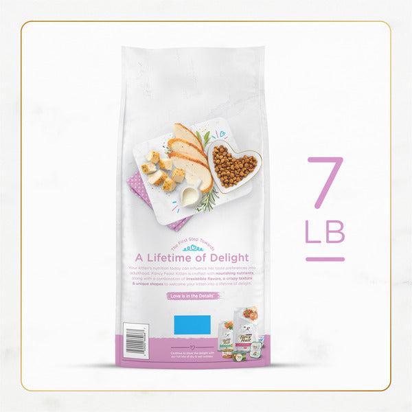 Fancy Feast Purina Fancy Feast Kitten With Savory Chicken and Turkey Kitten Dry Food