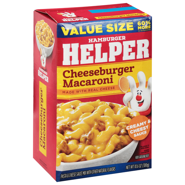 Hamburger Helper Cheeseburger Macaroni, Value Size