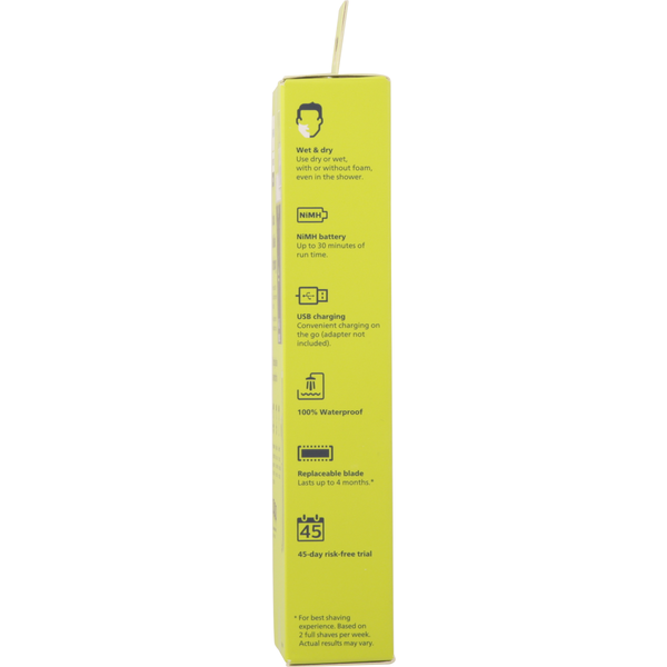 Philips OneBlade, Face