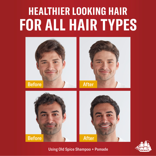 Old Spice Moisturize with Shea Butter, Shampoo for Men