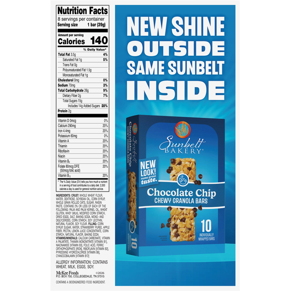 Sunbelt Bakery Strawberry Fruit & Grain Bars