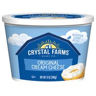 Crystal Farms Cream Cheese, Original️