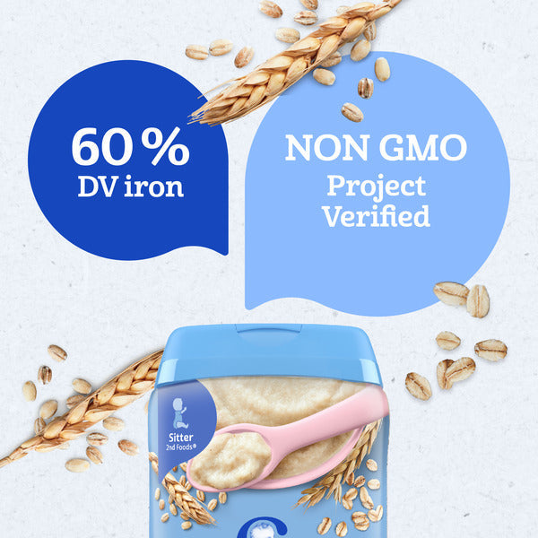 Gerber Stage 2 Baby Food Multigrain Cereal Whole Grains Baby Cereal