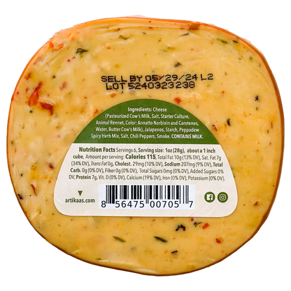 Artikaas Smoked Gouda with Jalapeno
