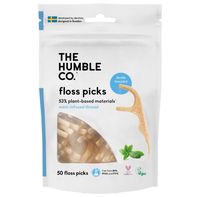 The Humble Co. Plant-Based Floss Picks, Mint️