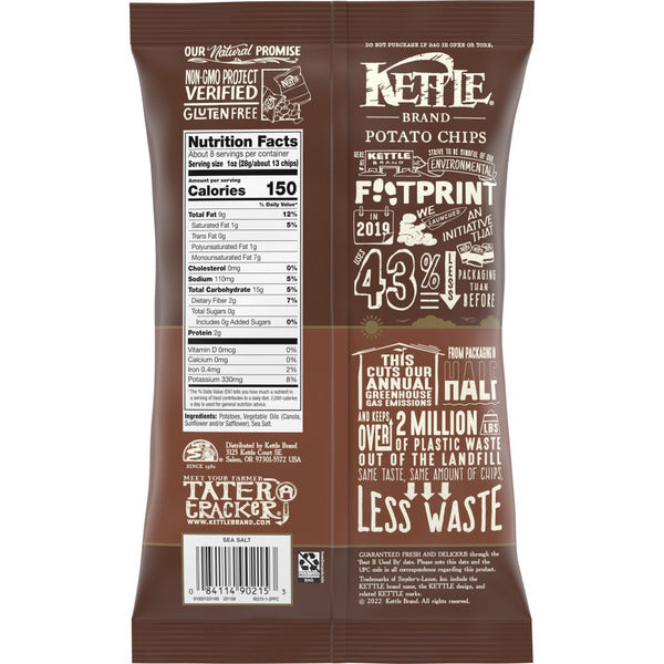 Kettle Brand Sea Salt Potato Chips