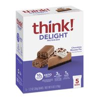 think! Keto Chocolate Mousse Pie Protein Bars️ DestGlow