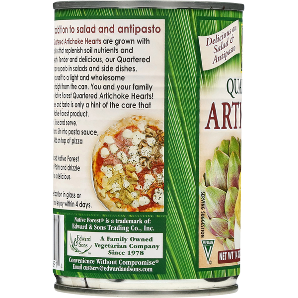 Native Forest Quartered Artichoke Hearts