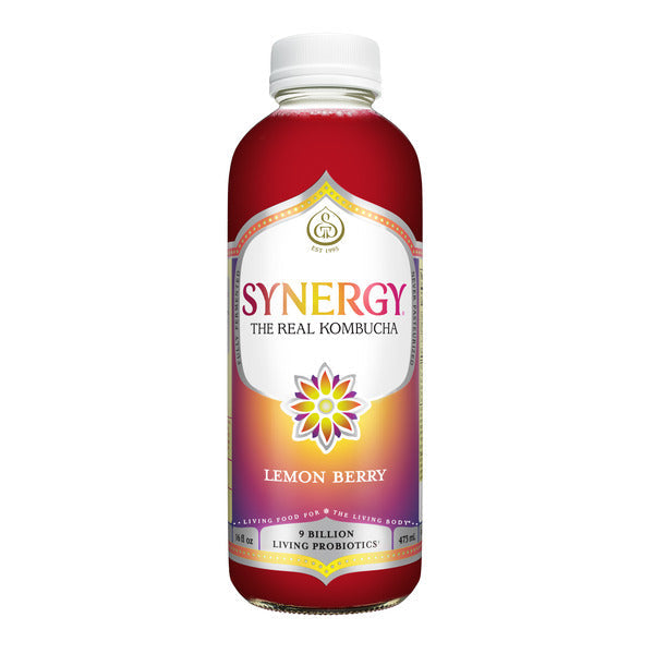 Synergy The Real Kombucha, Lemon Berry