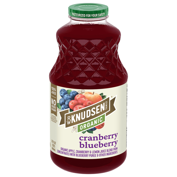 R.W. Knudsen Family Organic Cranberry Blueberry Flavored Juice