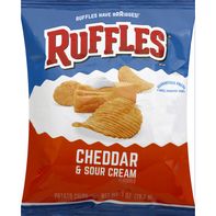 Ruffles Potato Chips, Cheddar & Sour Cream️