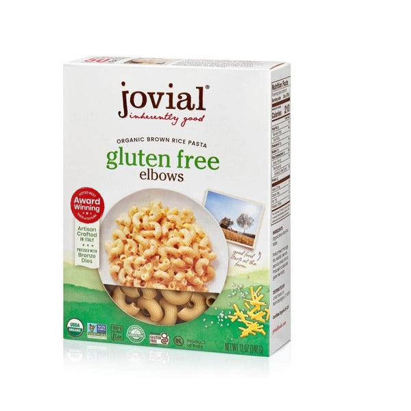 Jovial 100% Organic Gluten Free Brown Rice Elbows