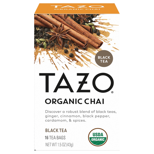 TAZO Tea Tea Bags Organic Chai Black Tea