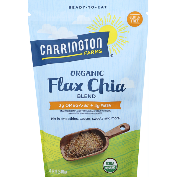 Carrington Farms Flax Chia Blend, Organic