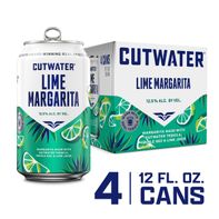 Cutwater Spirits Tequila Lime Margarita, 4 Pack 12...
️ DestGlow