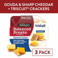 Sargento Balanced Breaks® Cheese & Crackers, Natur...
️