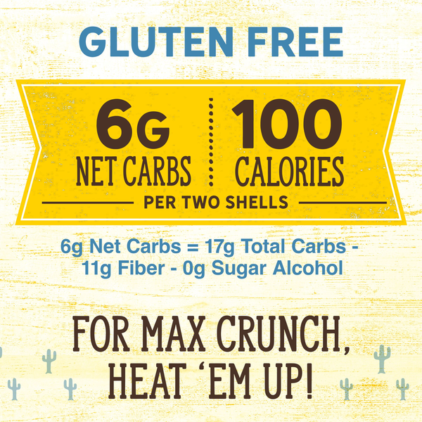 Old El Paso Carb Advantage Gluten Free Crunchy Taco Shells