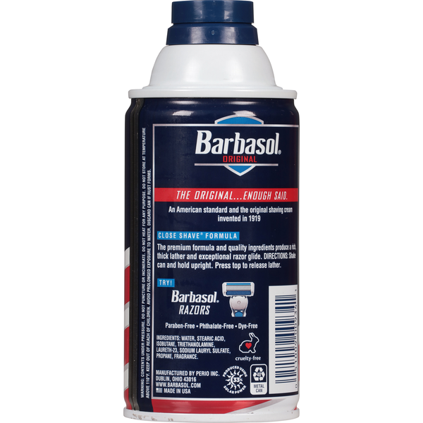 Barbasol Thick & Rich Original Shaving Cream