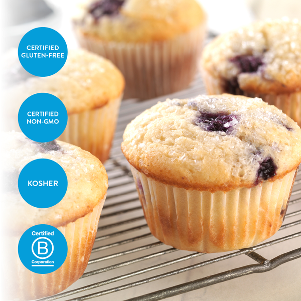 King Arthur Baking Company Gluten Free Muffin Mix, Non-GMO Project Verified, Certified Kosher