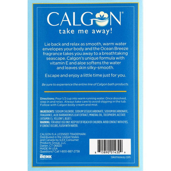 Calgon Bath Beads, Ultra Moisturizing, Ocean Breeze