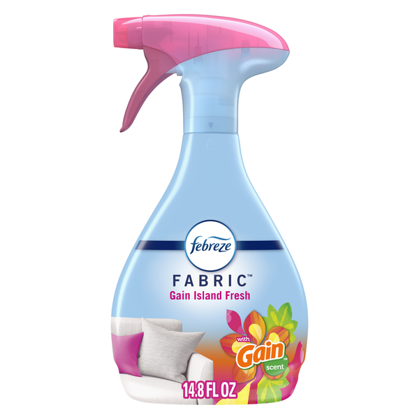 Febreze Odor-Fighting Fabric Refresher with Gain,Island Fresh