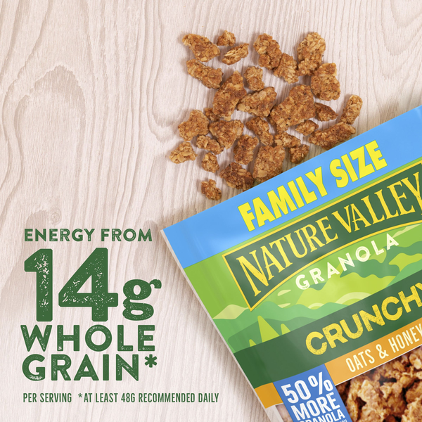 Nature Valley Crunchy Oats and Honey Family Size Granola