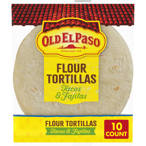 Old El Paso Flour Tortillas for Soft Tacos and Fajitas