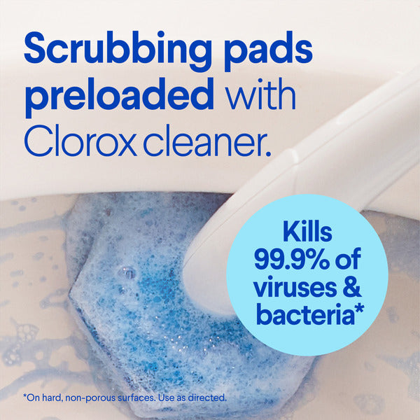 Clorox ToiletWand® Disinfecting Refills, Disposable Wand Heads