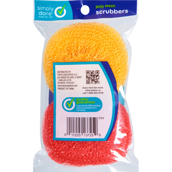 Simply Done Scrubbers, Poly Mesh