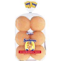 Sunbeam White Burger Buns️